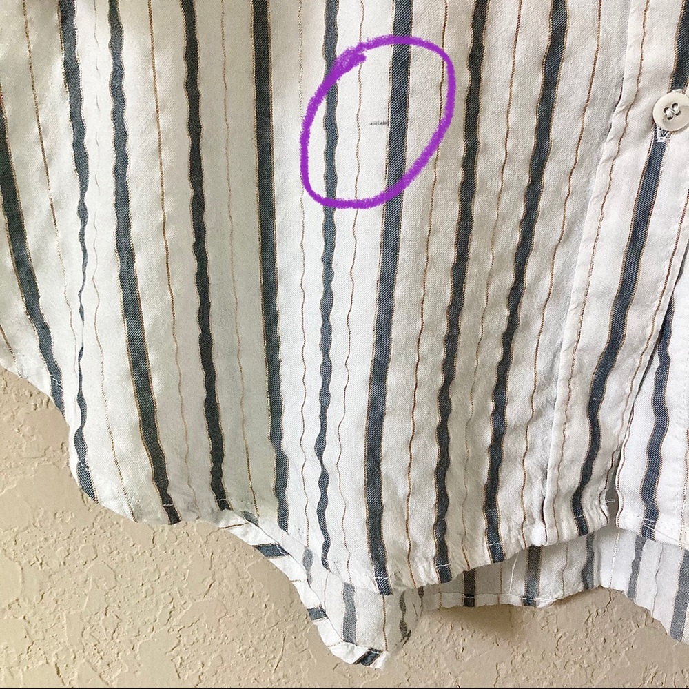 Onia Marie Striped Dress in Ensign Blue | EUC - Picture 14 of 14